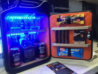 Kanisterbar Schwarz - Orange