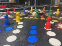 Lustiges Brettspiel mit Abkürzungen