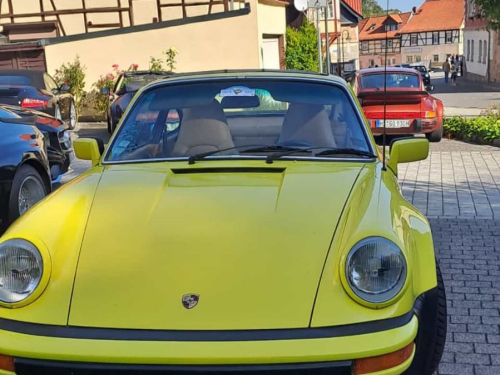 Porsche Ausfahrt zum Kanisterpräsidenten